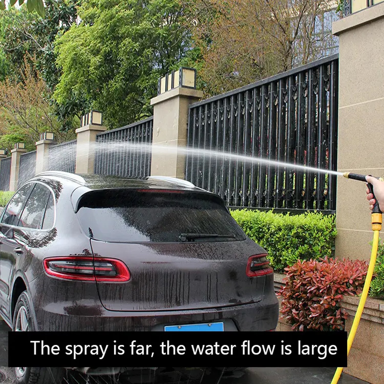 Water Spray Gun for Car Wash & Gardening (Multi-Mode, Brass) - Detailed Feature View 5