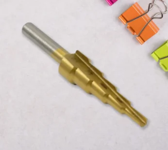 Step Drill Bit for Metal, High-Speed Steel Step Drill Bit (1 pc / 4-12 MM)