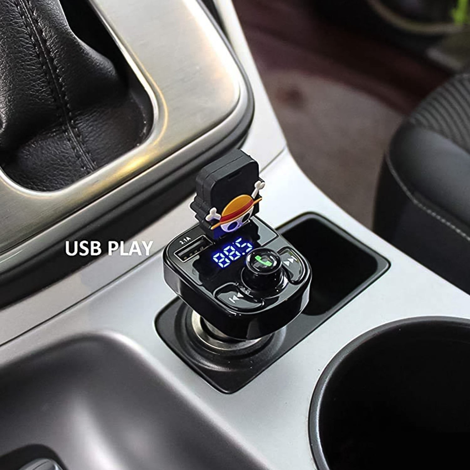 Premium CAR-X8 Bluetooth FM Transmitter Kit with Dual USB Fast Charger - Buy Online at Alikart