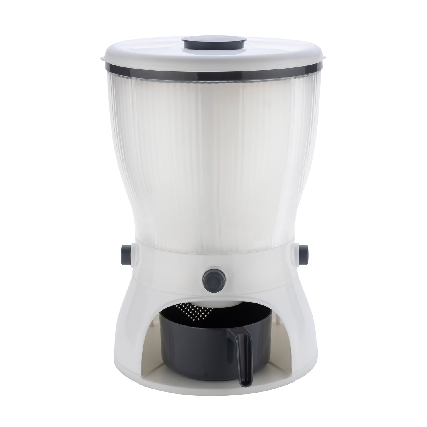 4-in-1 10L Rice & Grain Storage Dispenser - Detailed Feature View 4