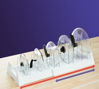Pots and Pans Organizer Rack for Under Cabinet