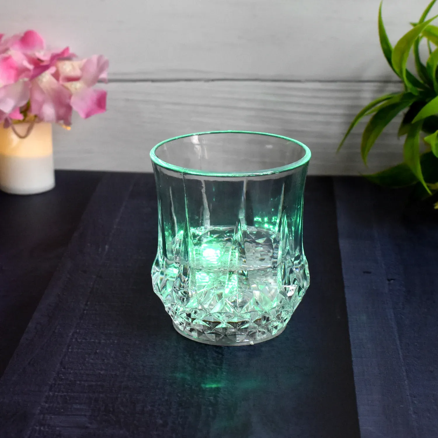 LED Light-up Cup Water Inductive Rainbow Color Changing LED (1 Pc) - Detailed Feature View 3