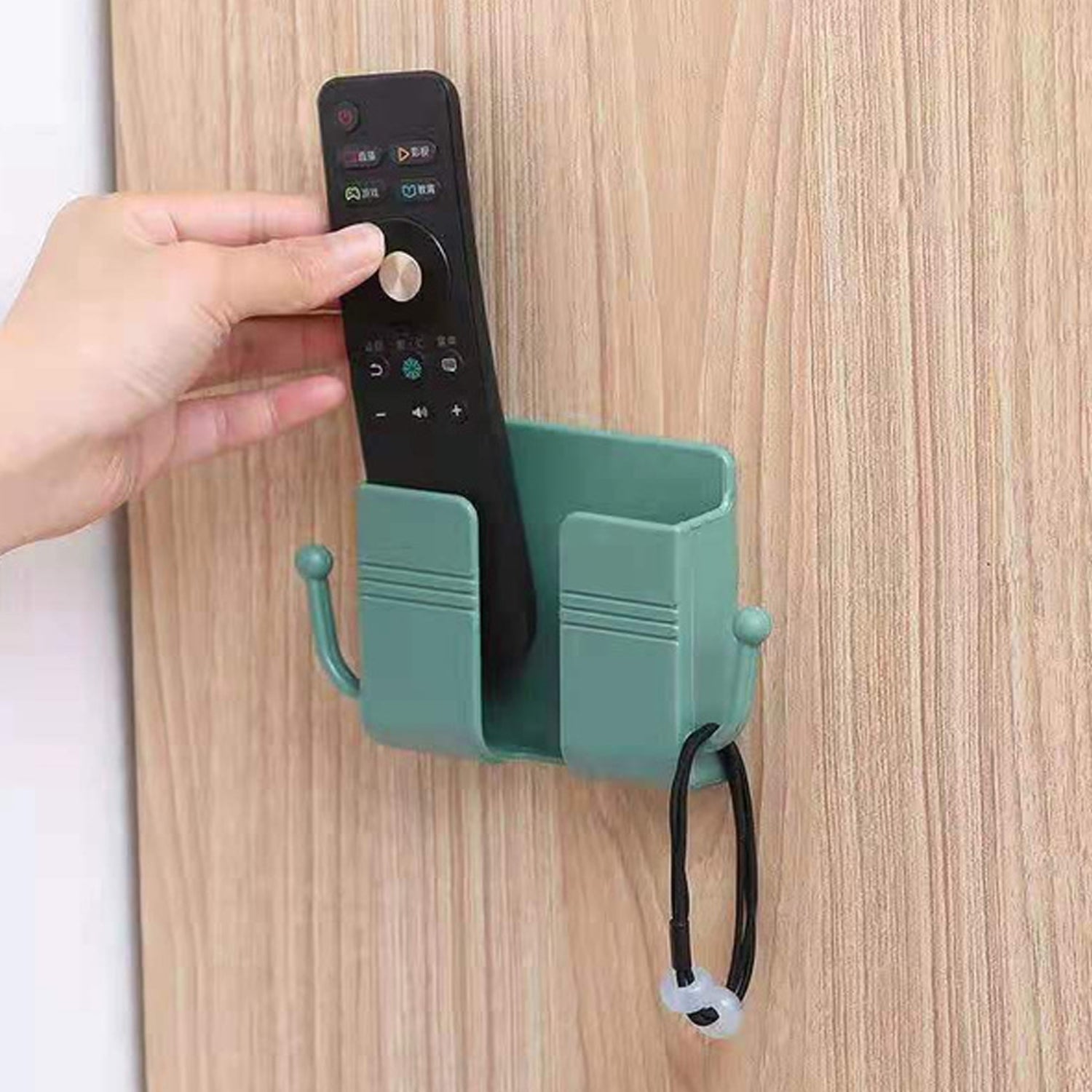 Premium 1 Pc Wallmount Mobile Stand With Hook - Buy Online at Alikart
