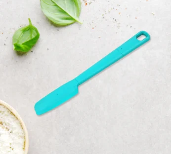 Silicon Non-Stick Heat Resistant Kitchen Spatula & Butter Knife Flexible Rubber Scrapers