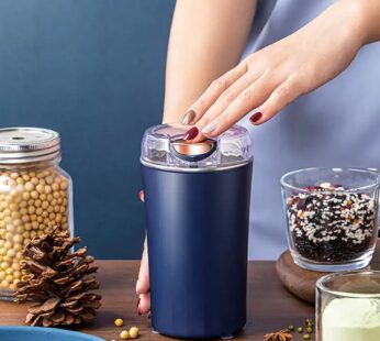Portable 4-Blade Mini Grinder & Blender for Home & Office