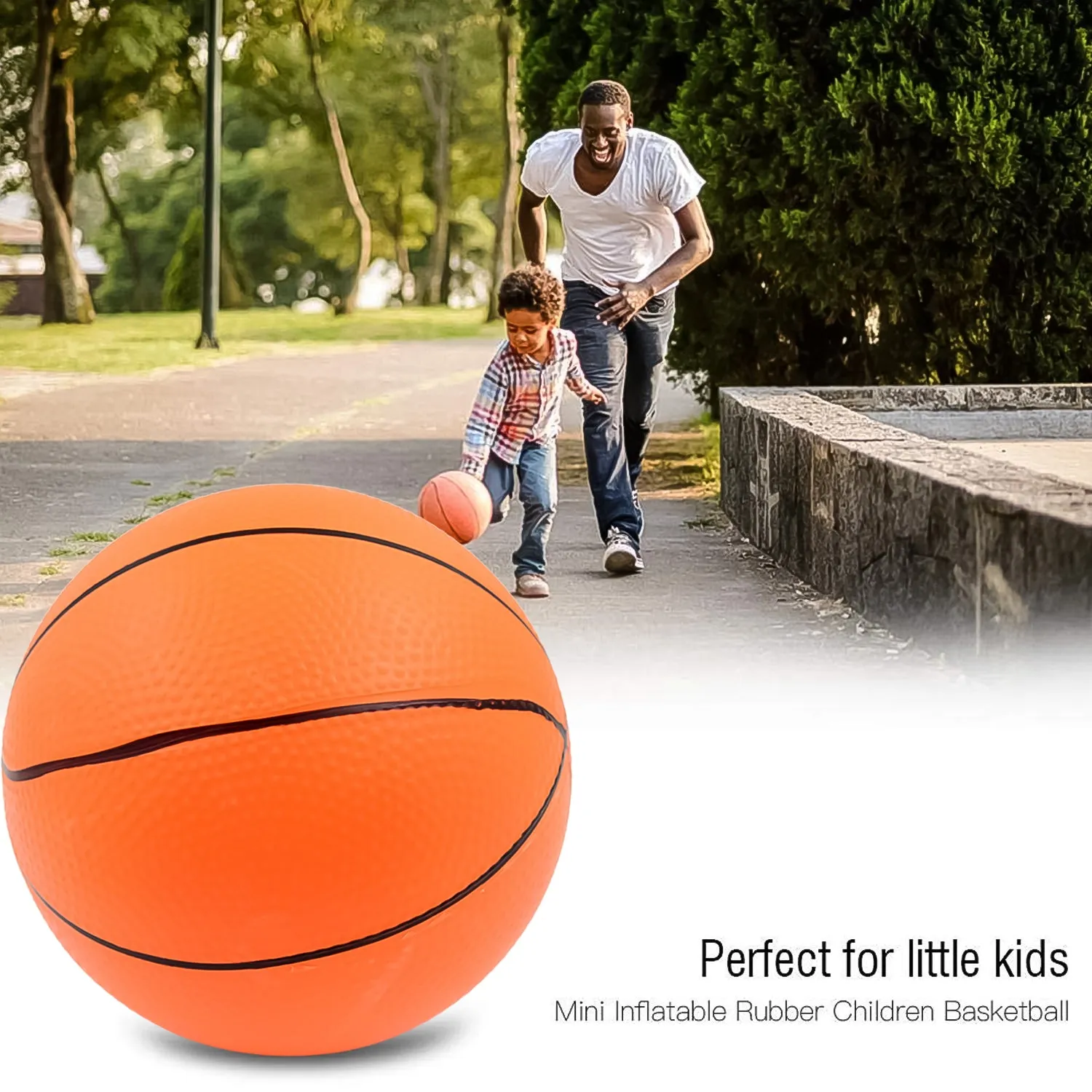 Mini Bouncy Basketball (1 Pc) - Detailed Feature View 4