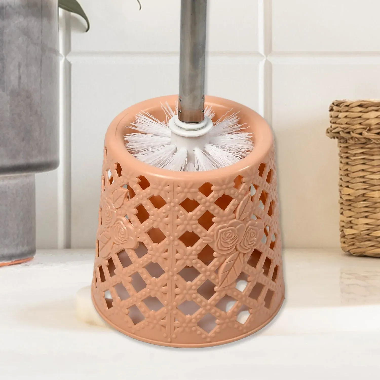 Toilet Brushes / Toilet Holders Toilet Brush Set Toilet Cleaning Brush - Detailed Feature View 2