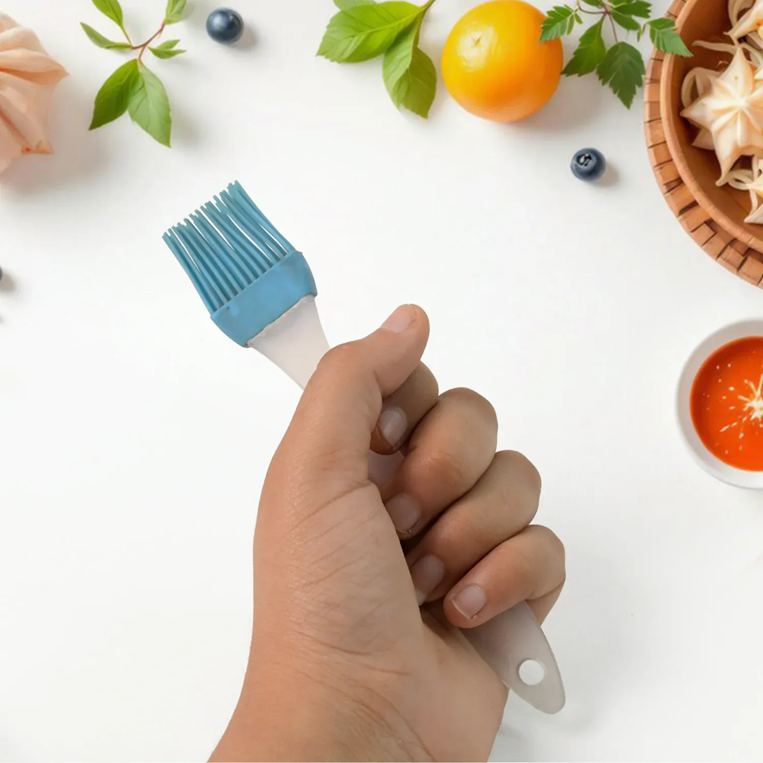 Silicone Pastry Brush, Special Brush for Kitchen Use (1 Pc) - Detailed Feature View 2