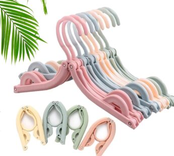 10 Pcs Portable Folding Clothes Hanger