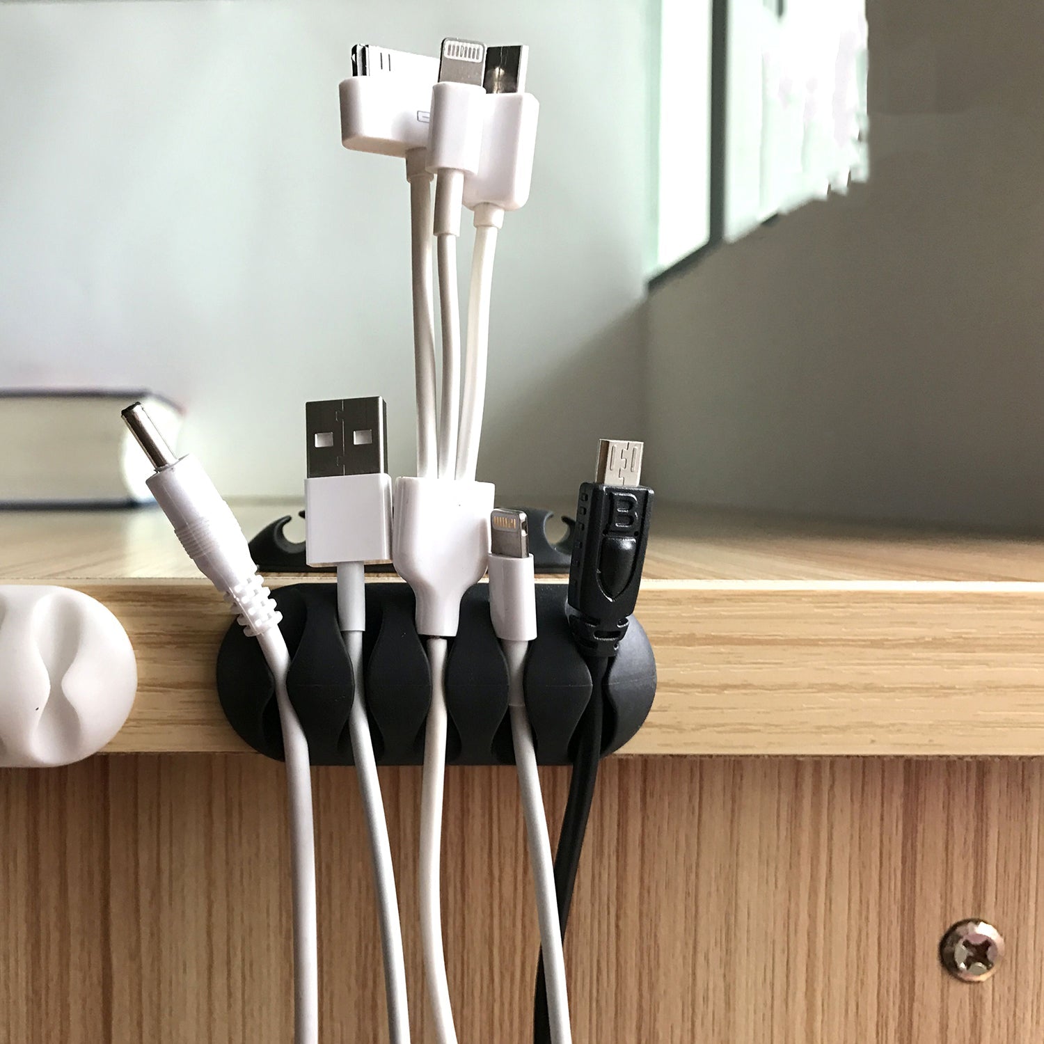 Premium Cable Holder & Supporter – Secure & Organize All Types of Cables (10 Pc) - Buy Online at Alikart