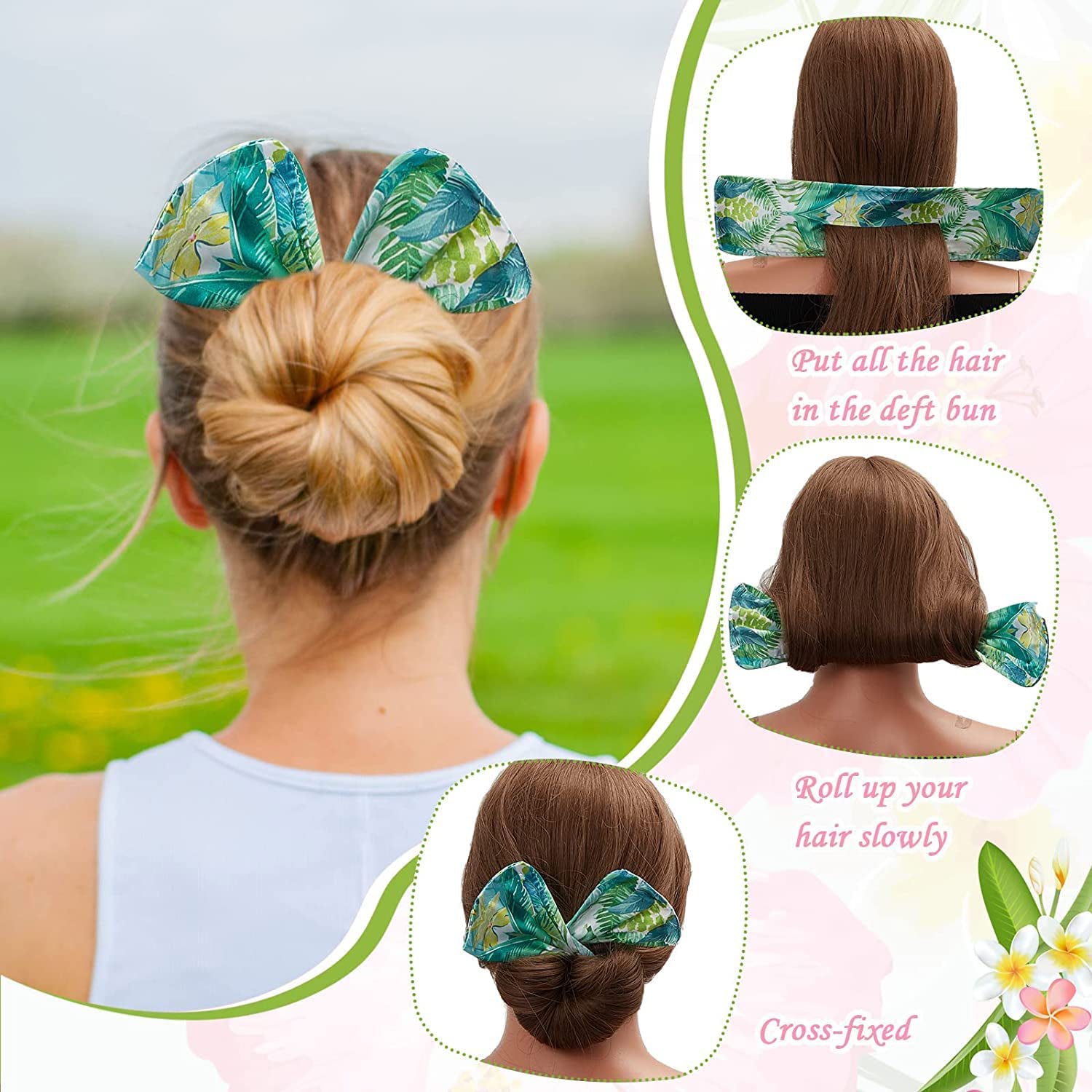 Fashion Hair Band for Women – Summer-Style Knotted Wire Headband 1 Pc Mix Design - Detailed Feature View 7