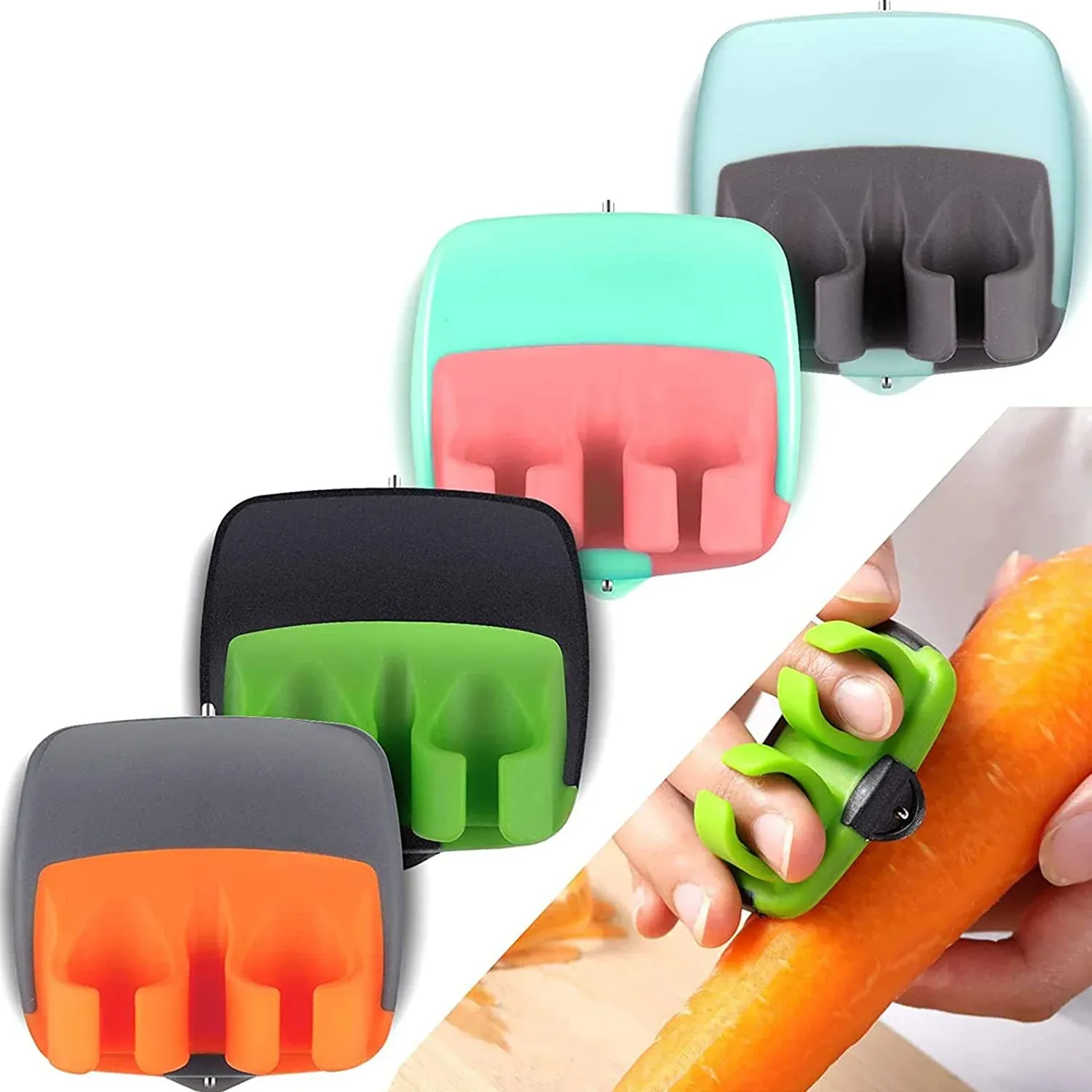 Premium Hand Palm Peeler with Rubber Grip for Fruits & Vegetables - Buy Online at Alikart