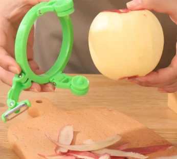 Adjustable Apple Peeler Cutter with Holder Ring
