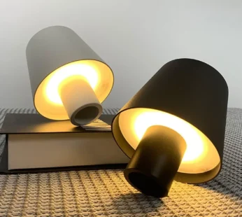 USB Rechargeable LED Bottle Lamp – 3-Color Dimmable Wireless Table Light (1 Pc)