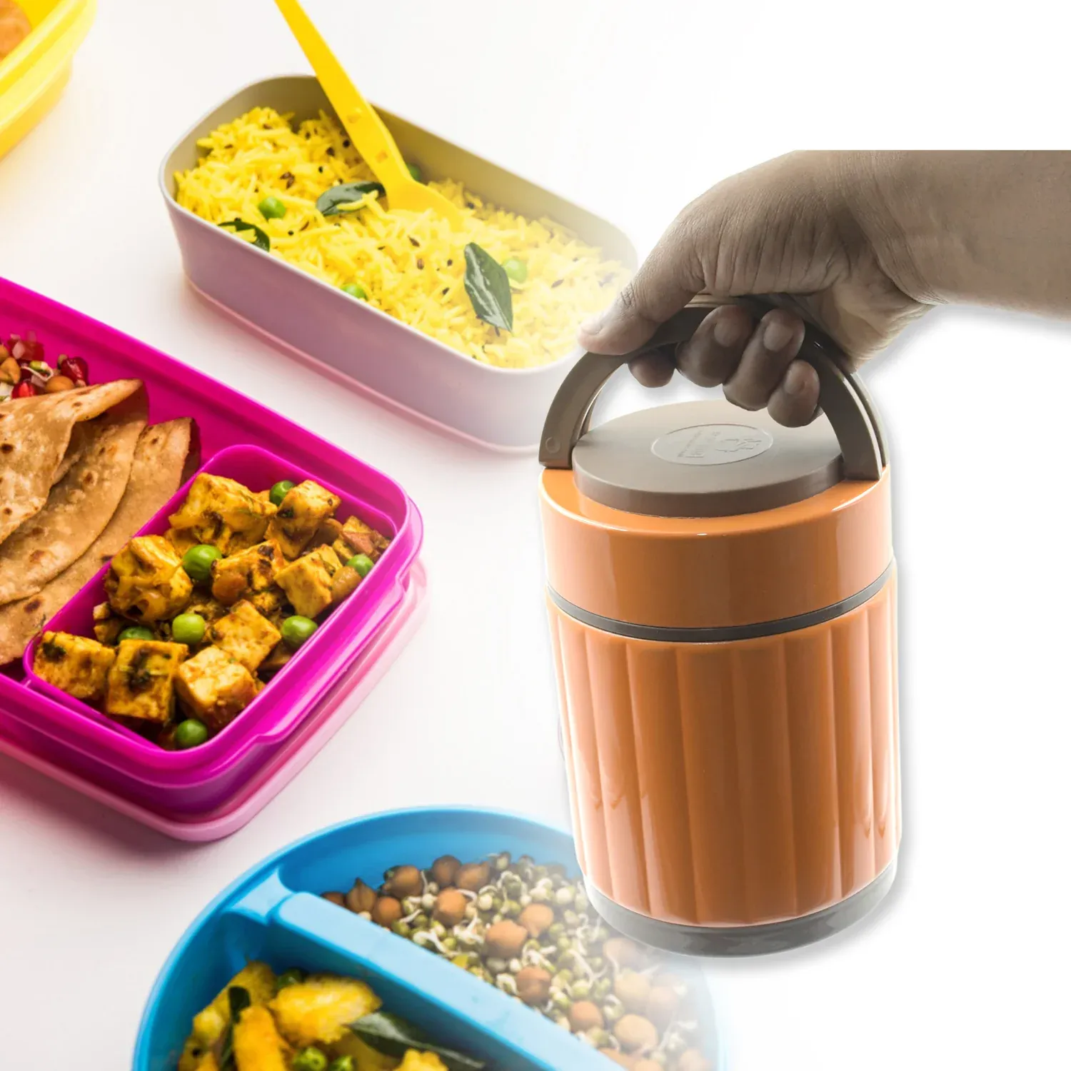 Leak-proof Thermos Flask For Hot Food, Warm Soup Cup - Detailed Feature View 5