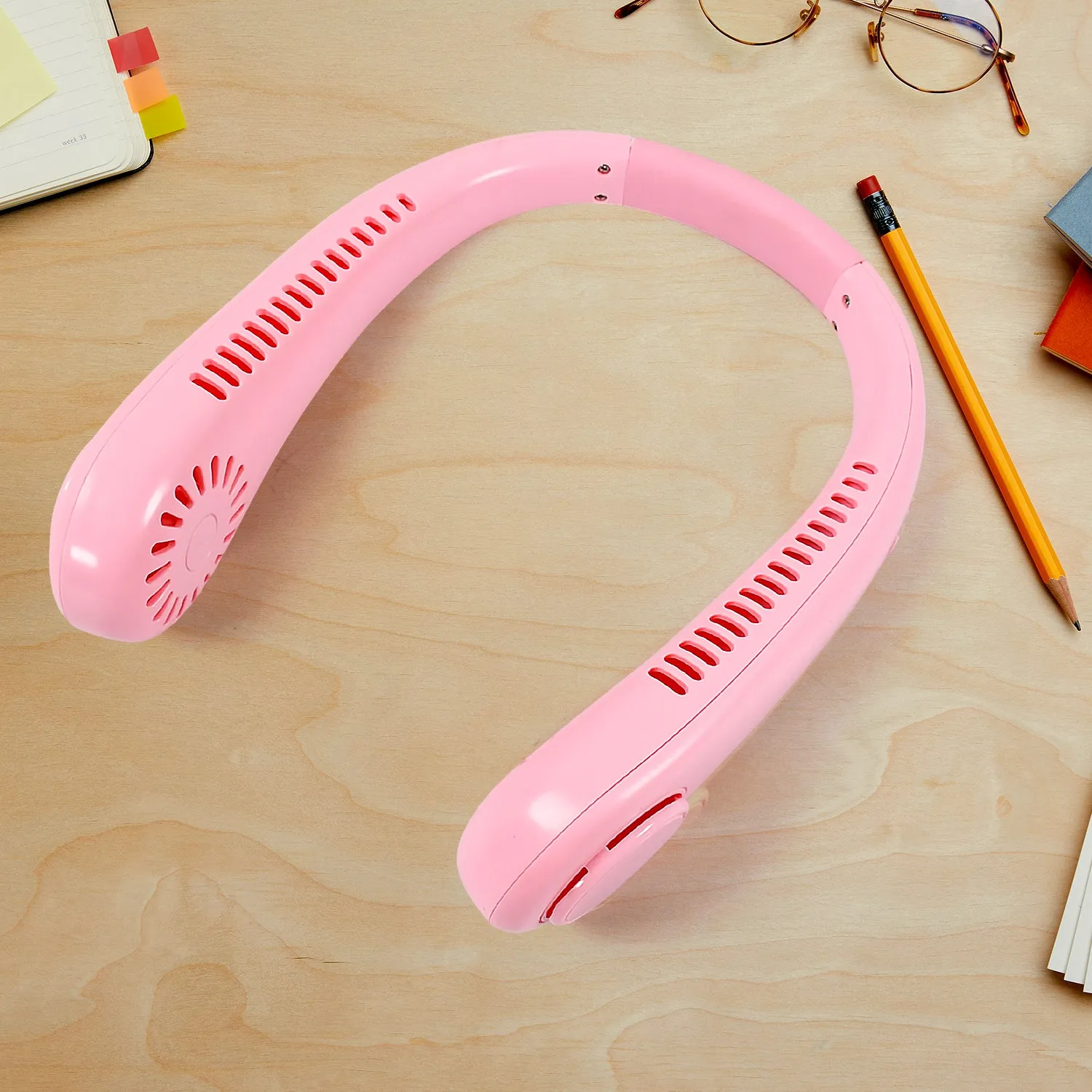 Portable Neck Fan: Holiday Hands Free Bladeless Neck Fan - Detailed Feature View 9