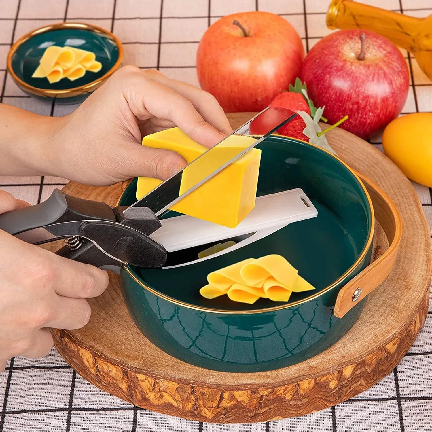 Clever Cutter 2 in 1 Food Chopper Slicer Dicer Vegetable Fruit Cutter - Detailed Feature View 7