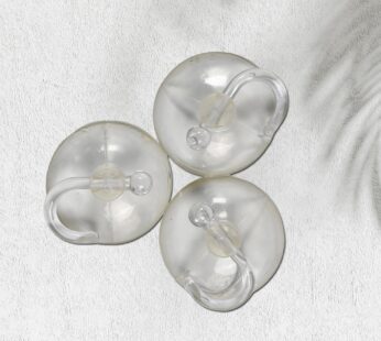 Transparent Rubber Vacuum Hangers for Bathroom, Kitchen, and Wall