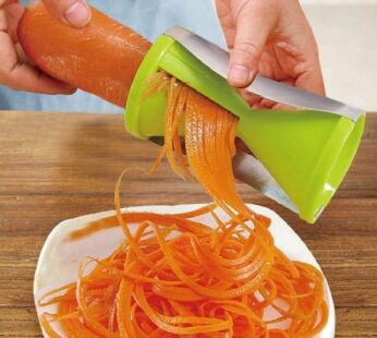 Portable Stainless Steel Handheld Spiralizer & Vegetable Slicer