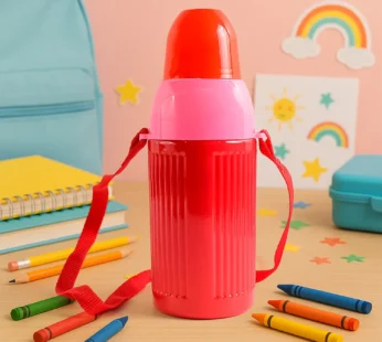 500ML Kids Insulated Plastic Water Bottle (1 Pc)