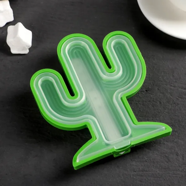 Cactus Shape sicle Molds – Durable Silicone Ice Cream Mould, DIY Ice Kitchen Tool