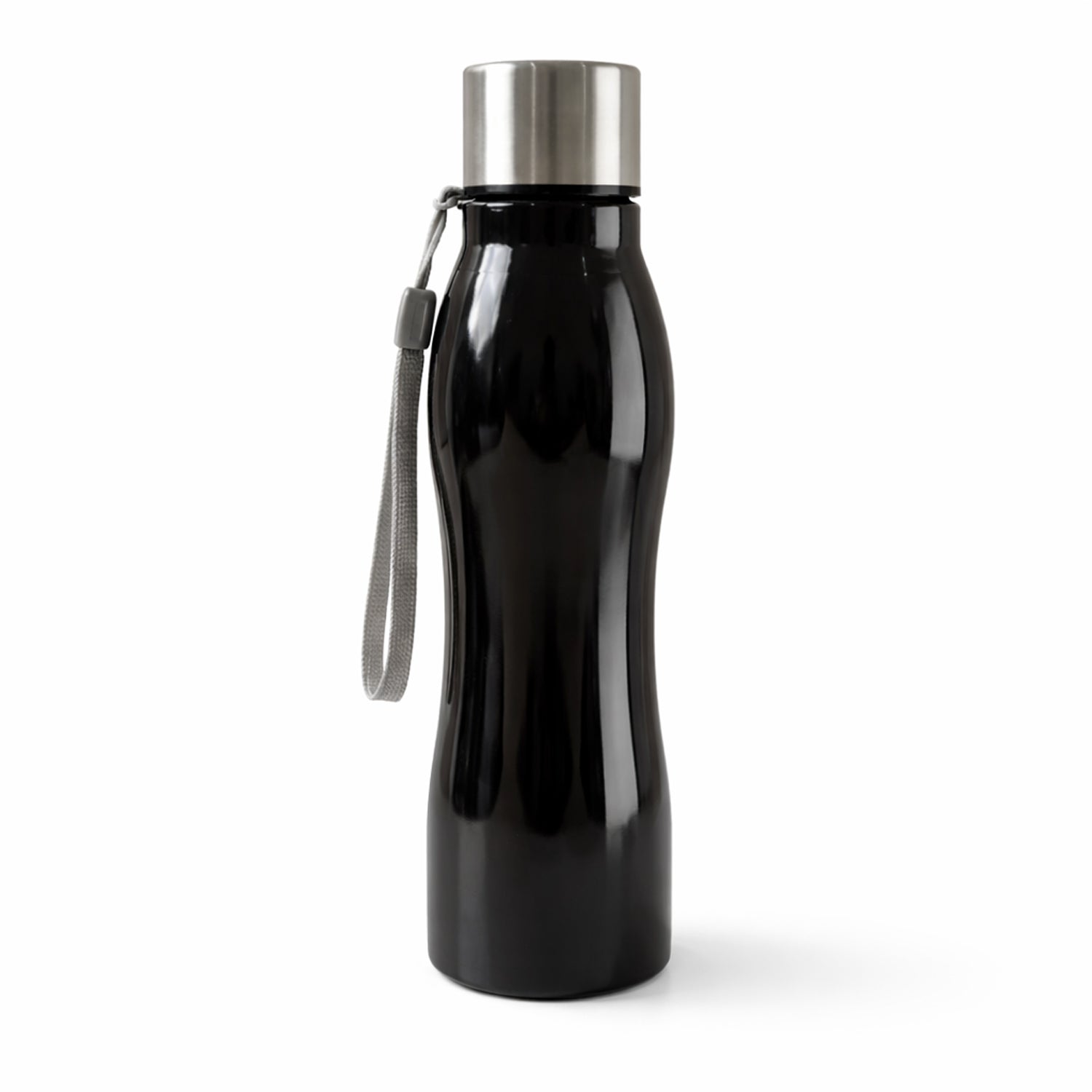 Stainless Steel Water Bottle with Carry Strap 600 ML - Detailed Feature View 3