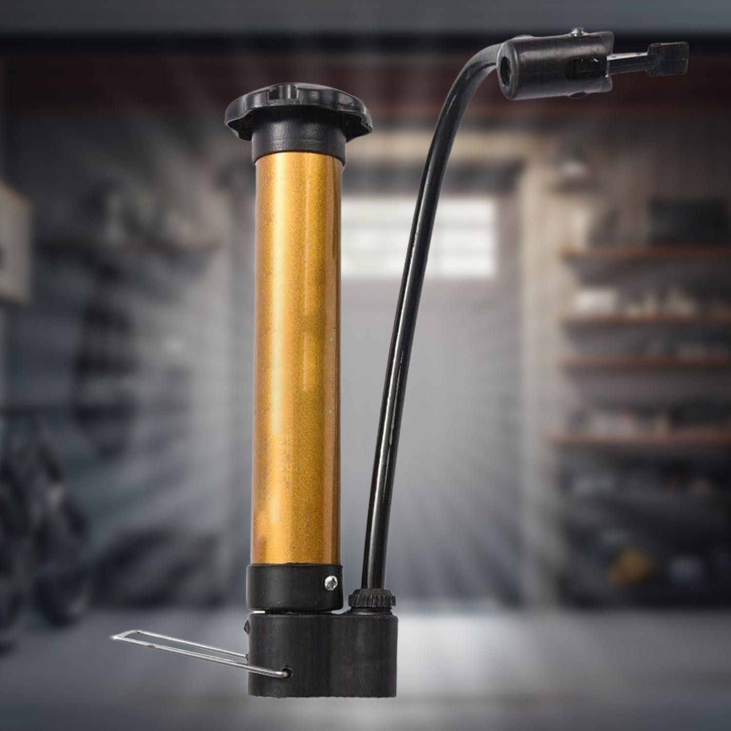 Hand Air Ball Pump – Portable Metal Inflator for Basketball, Soccer & More - Detailed Feature View 4