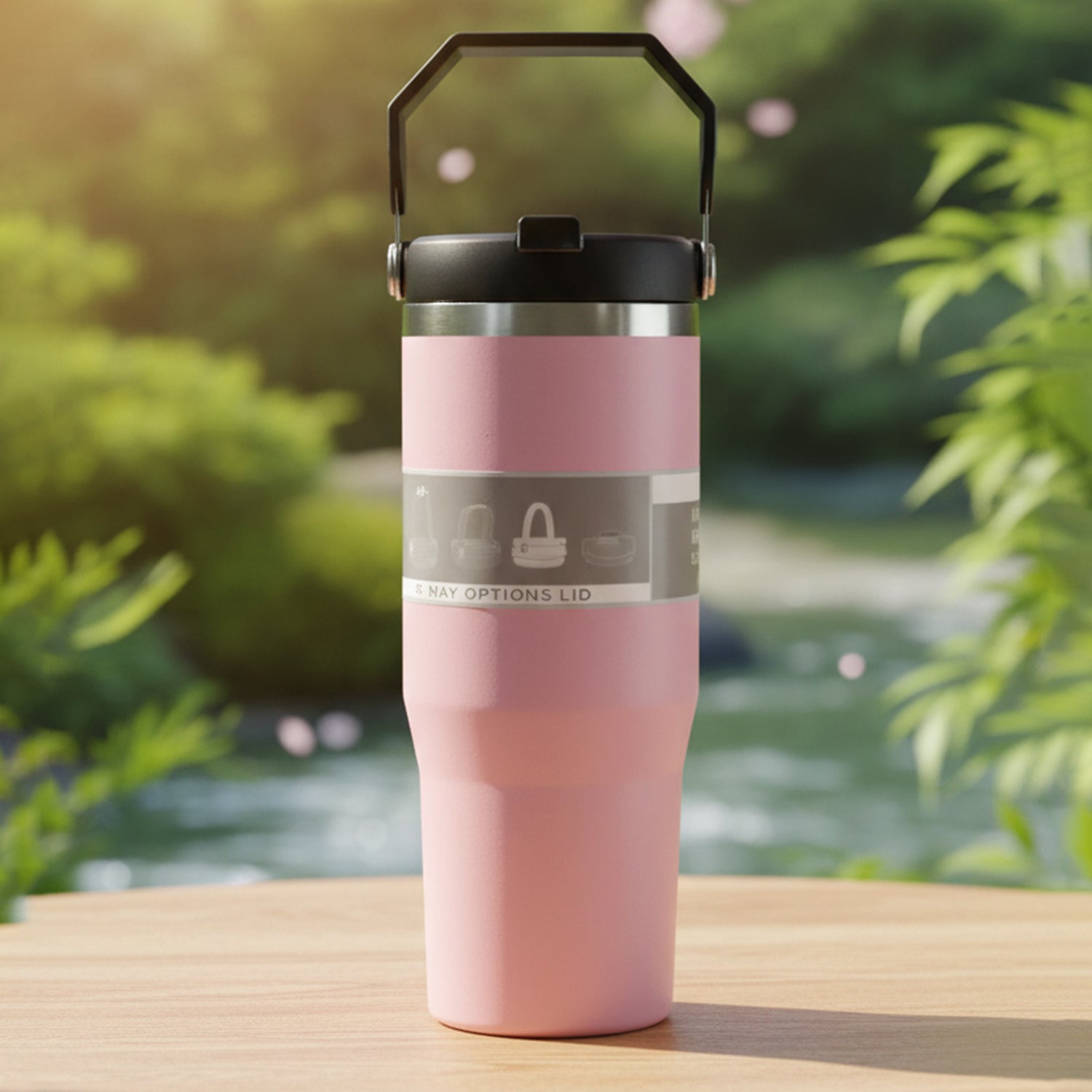 Premium Stainless Steel Insulated Travel Tumbler 900 ML (1 Pc) - Detailed Feature View 6