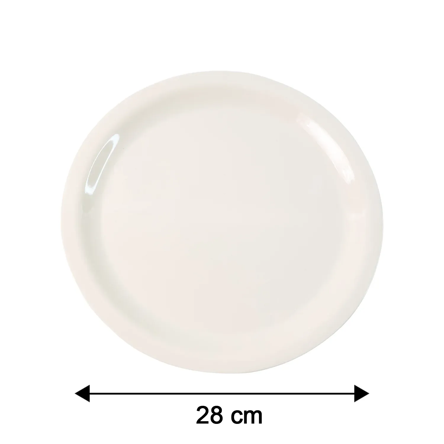 Premium Round Dinner Plate (28cm / 1 Pc) - Detailed Feature View 3