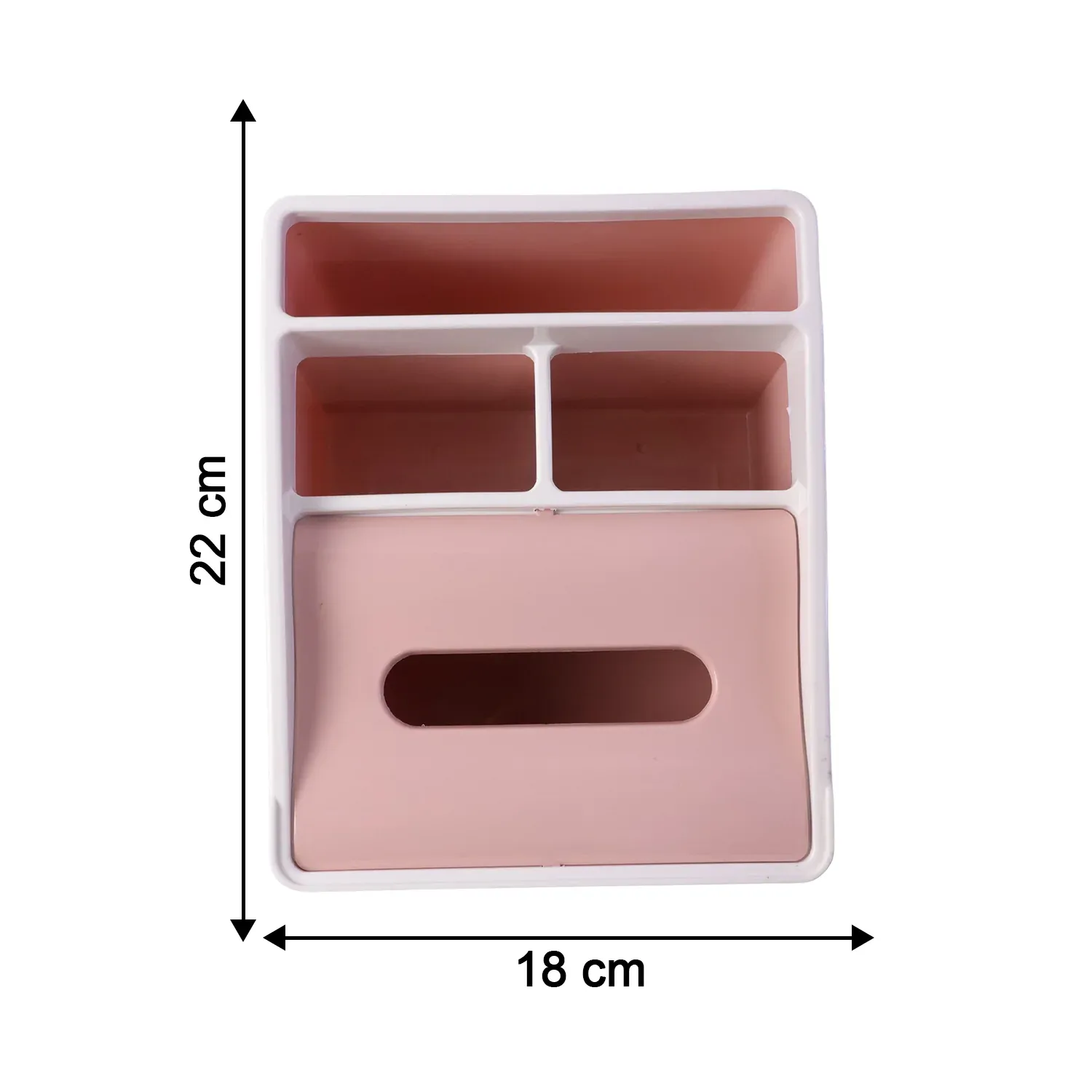 Plastic Multipurpose Storage Organizer Box with Compartments - Detailed Feature View 5