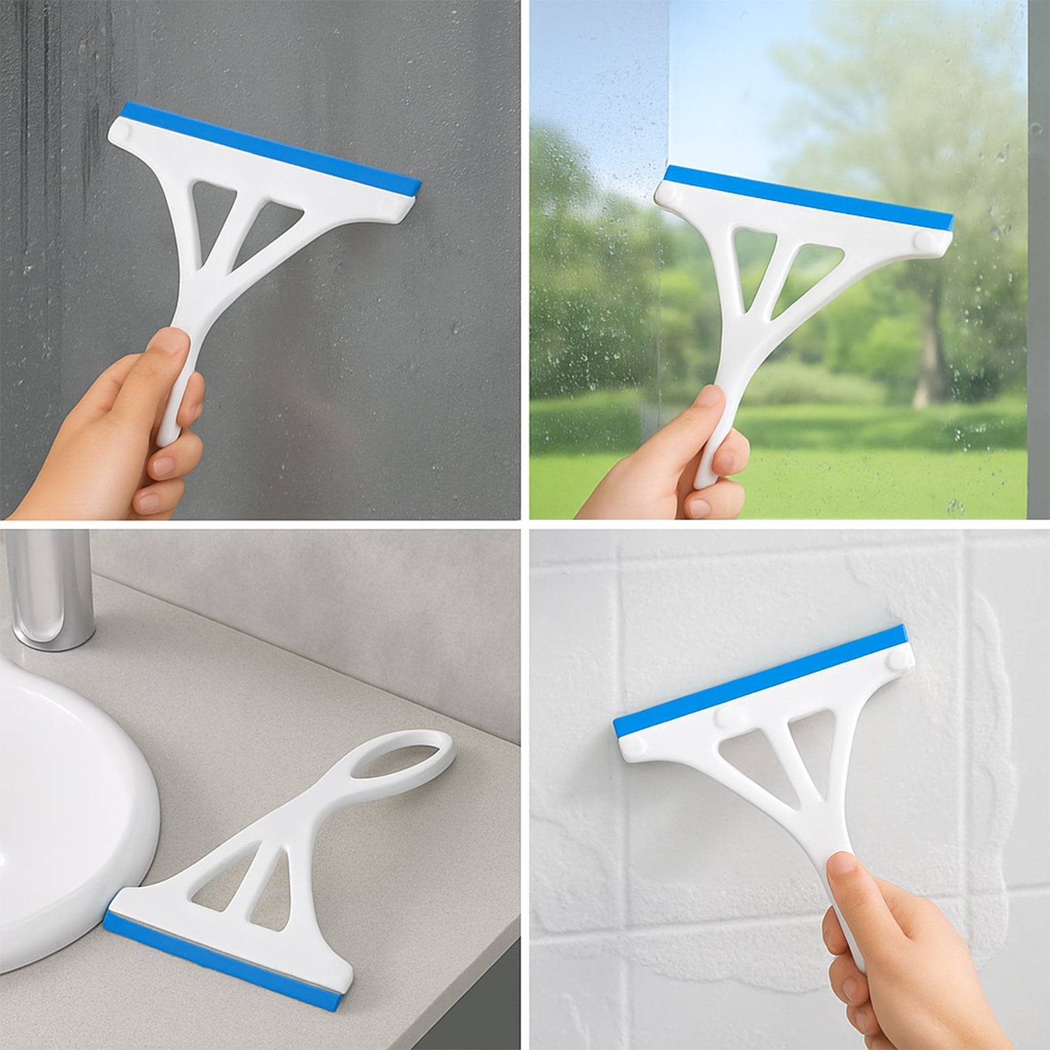 Plastic Glass Wiper and Kitchen Platform Wiper (Multicolor) - Detailed Feature View 5