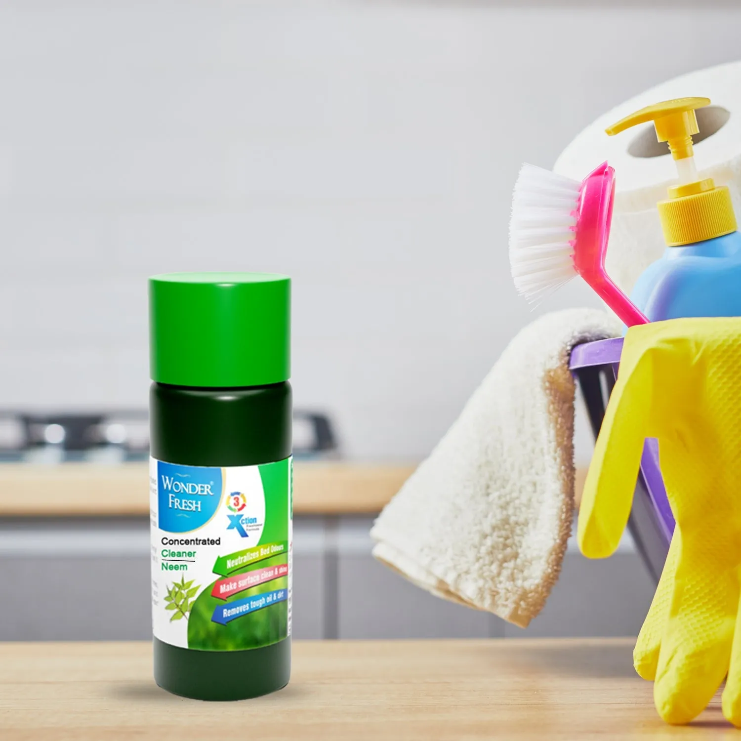 Premium Mop Floor Surface Cleaner Liquid - Disinfectant, Insect Repellent - Buy Online at Alikart