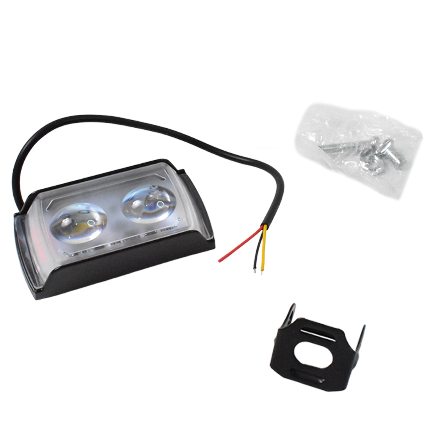 6 Mode LED Spotlight Universal Ultra Mini Double Lens Fog Light (1 Pc) - Detailed Feature View 4