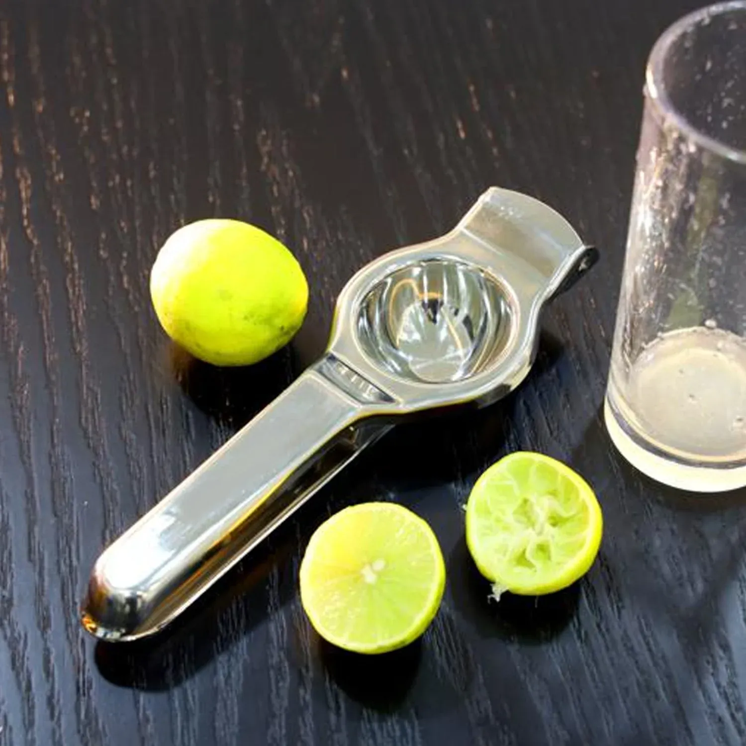 Stainless Steel Lemon Squeezer for Efficient Juice Extraction - Detailed Feature View 2