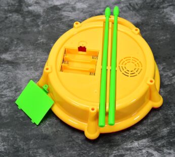 Flash Drum Toy – Colorful Musical Drum with Light Effects, Best Gift for Kids