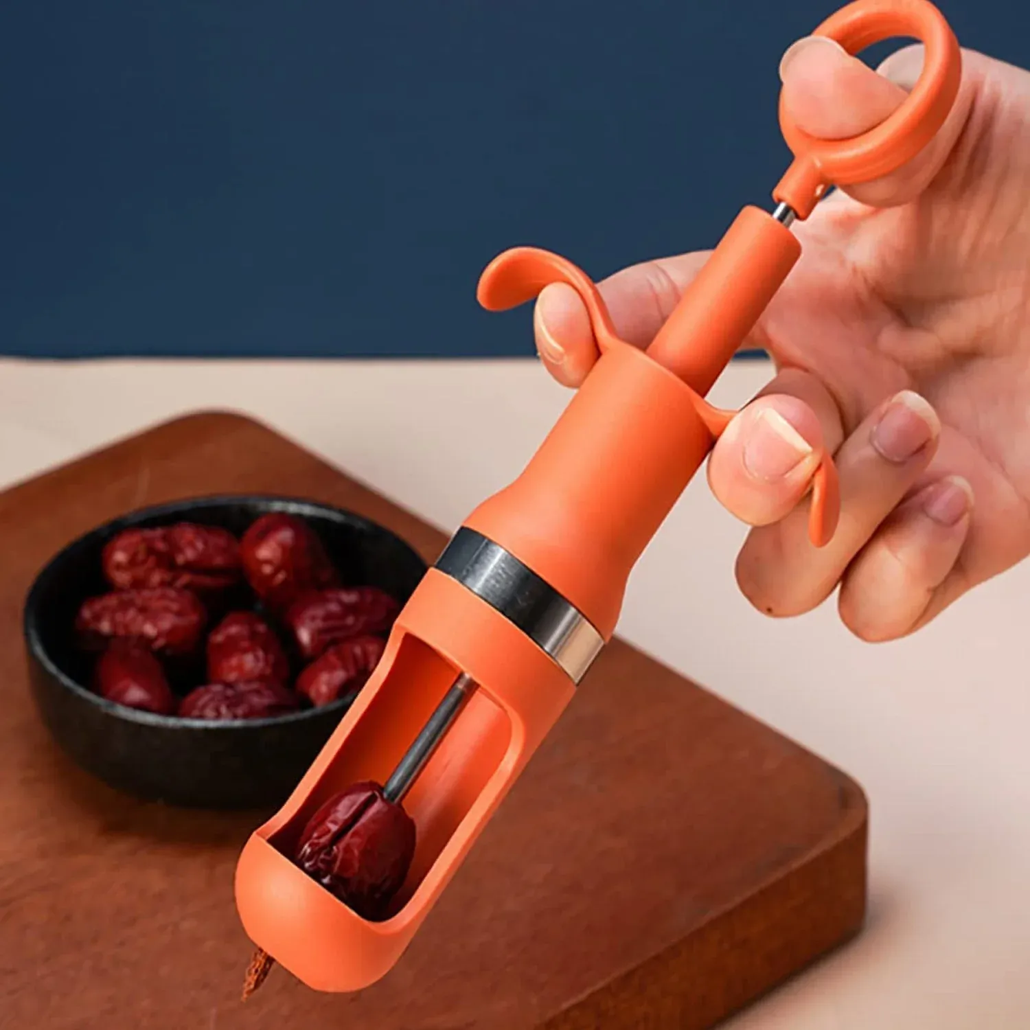 Premium Cherry Pitter Tool, One Hand Operation Cherry Corer Pitter Remover Tool (1pc) - Buy Online at Alikart