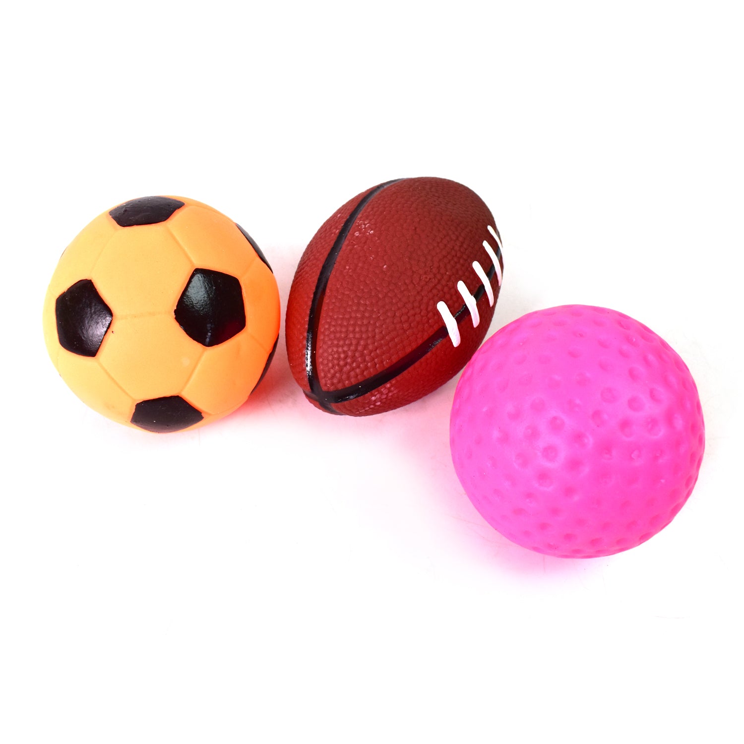 Sports Squeeze Ball Toy Set of 3 Soft Balls for Kids/Toy for Kids - Detailed Feature View 7