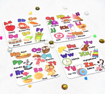 ABC Jigsaw Puzzle Toy for Children (4-Pcs Pack)