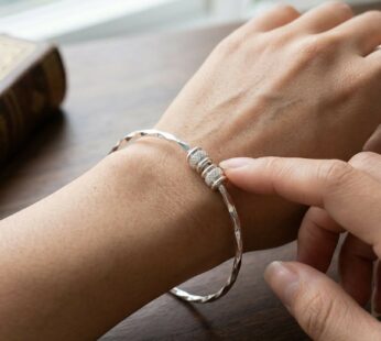 Elegant Rose Gold Stone Studded Designer Kada Bracelet  (2 Pc)
