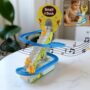 Premium LALA Small Duck Climb Stairs Toy Roller Coaster Flashing Lights & Music (3 Ducks) - Buy Online at Alikart