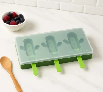 Cactus Shape Ice Cream Mould Homemade Ice Molds for DIY Summer Food Kitchen Tools 1 Pc