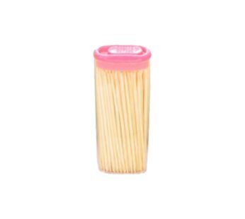 Bamboo Toothpicks with Dispenser Boxq