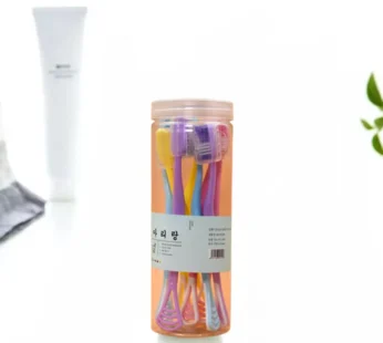 8 Pc 2-in-1 Toothbrush Case for Family Use
