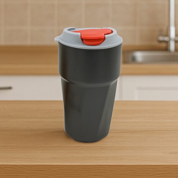 Stainless Steel Vacuum Insulated Travel Mug with Lid (1 Pc) – Coffee, Tea, Tumbler