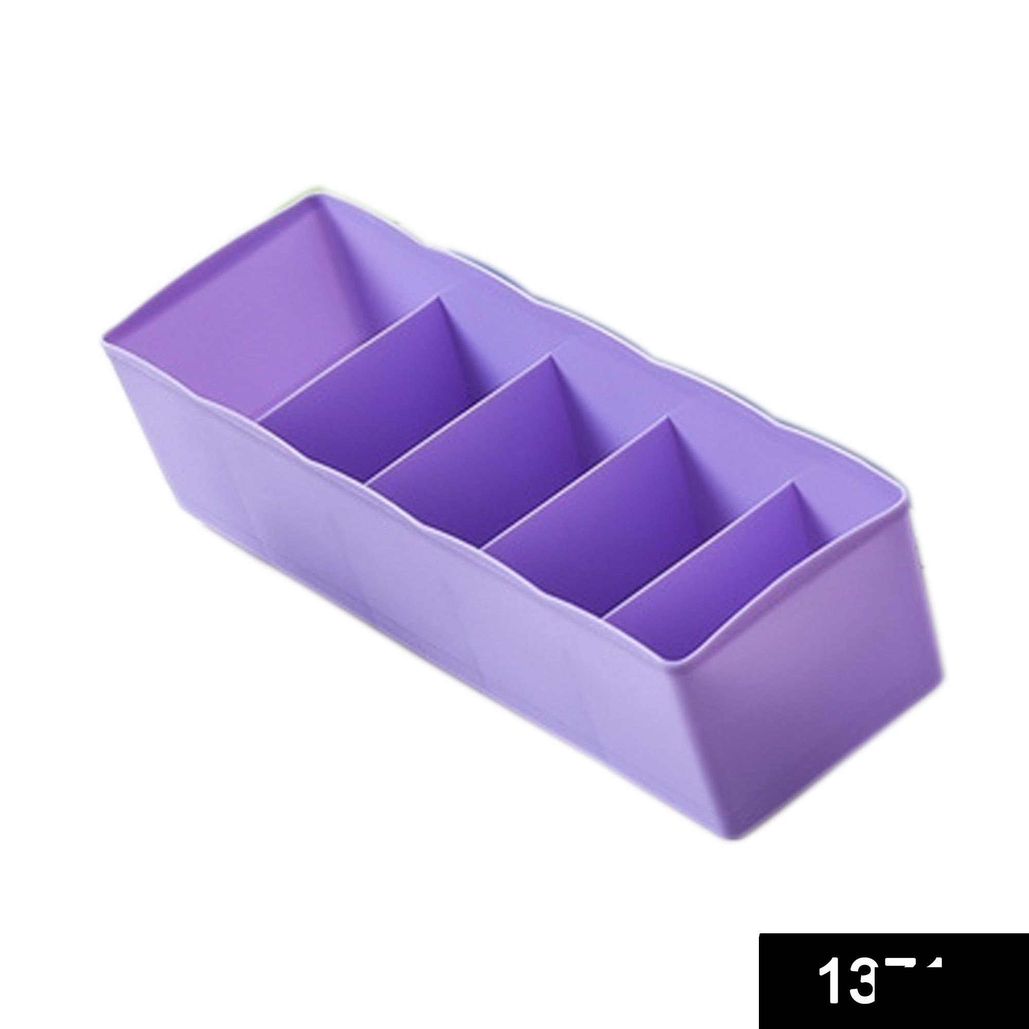 Dividers Tray Organizer Clear Plastic Bead Storage Tray, Socks tray (Multicolour) - Detailed Feature View 1