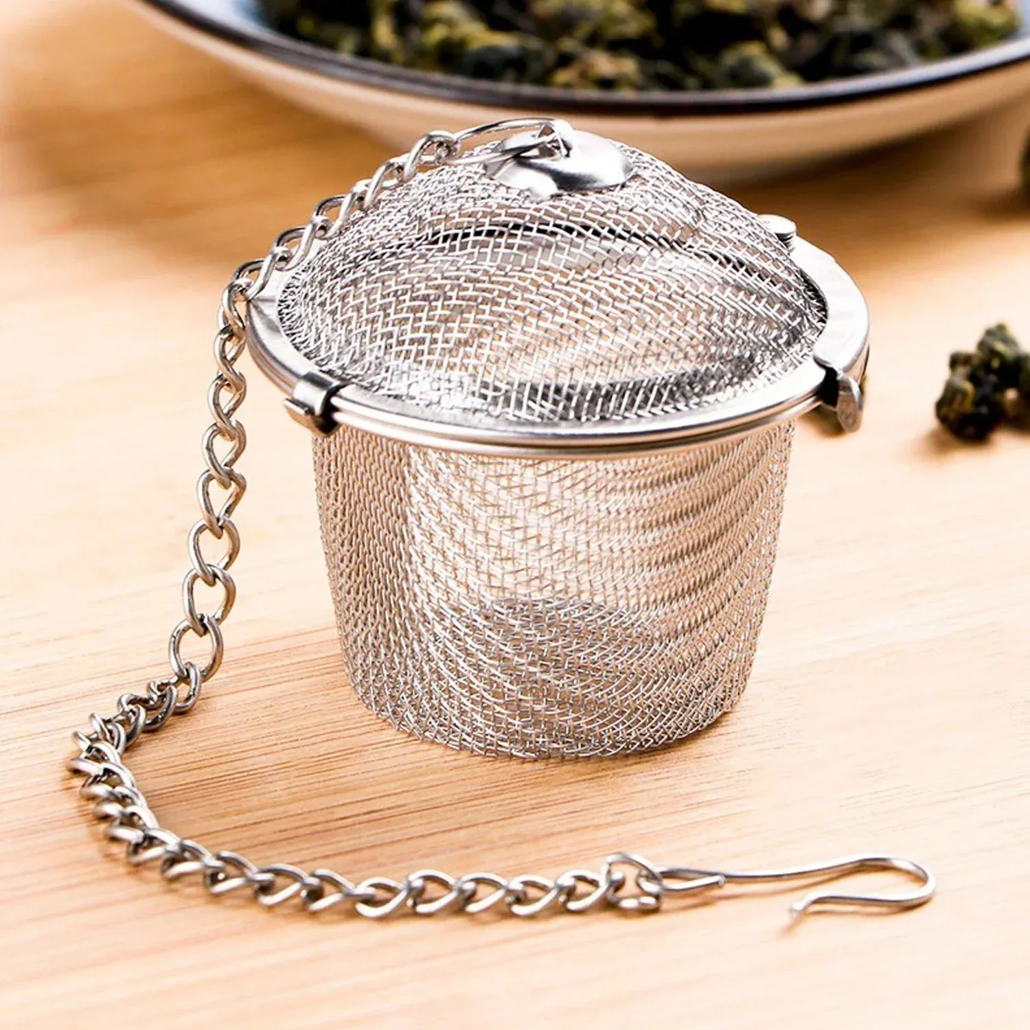 SS Easy Tea Filter for Filtering Tea in Household and Official Kitchen Use - Detailed Feature View 10
