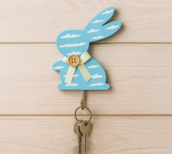 Bunny Adhesive Wall Sticky Hook – Strong Hook for Office, Bathroom & Home (1 Pc)