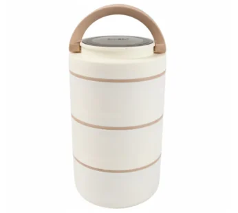Ganesh Smart Stack 3 Layer Portable Lunch Box  for Office, School, Picnic (3 Layer)