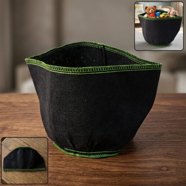 Small Foldable Storage Box, Multi-Purpose Fabric Organizer