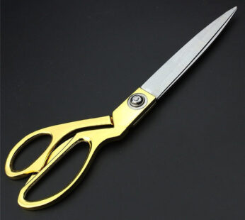 Gold Plated Professional Cloth Cutting Scissor